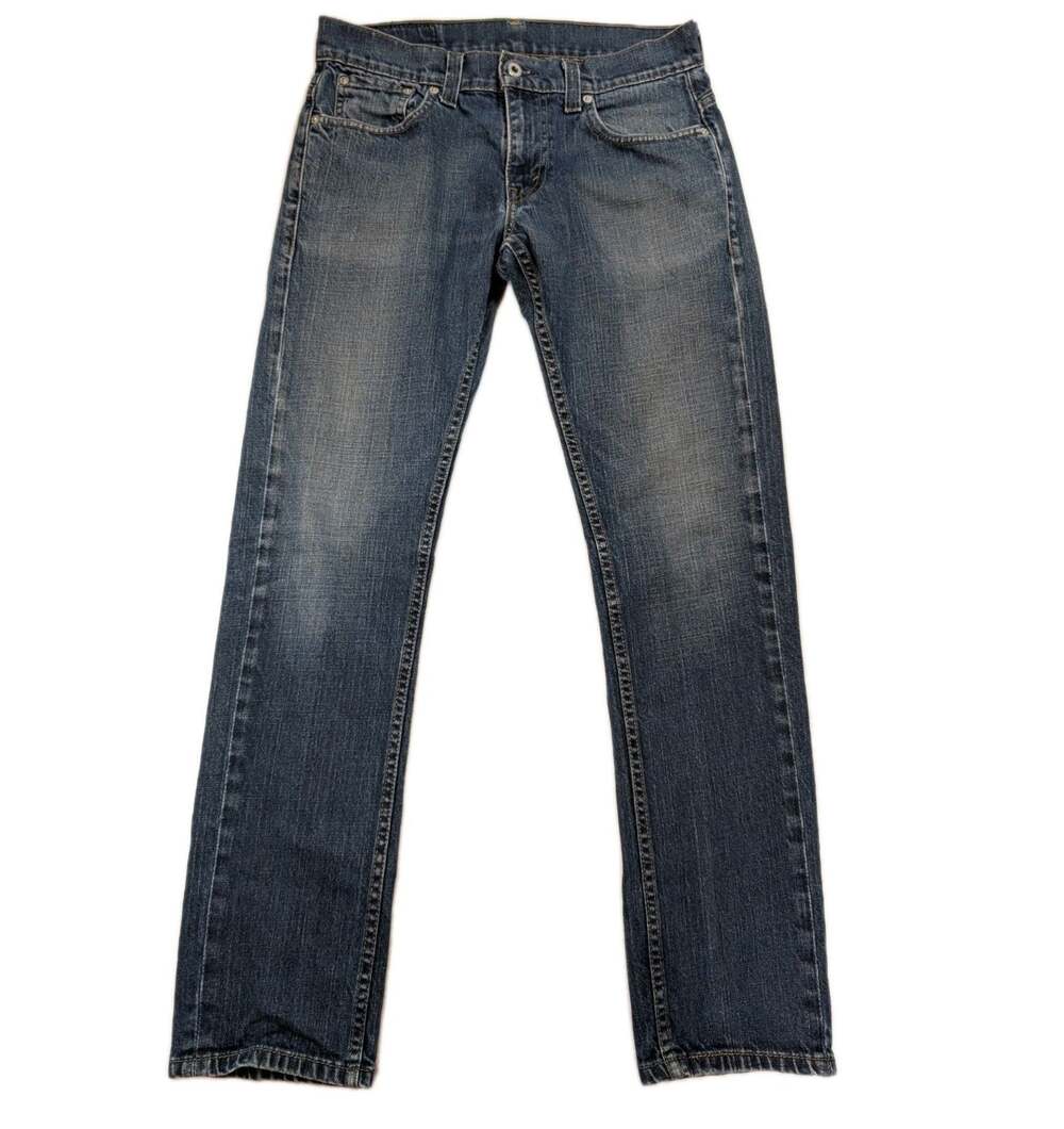 Levi's 511 Slim Fit Jeans Mens 30x30 Medium Wash Stretch Everyday Classic Denim